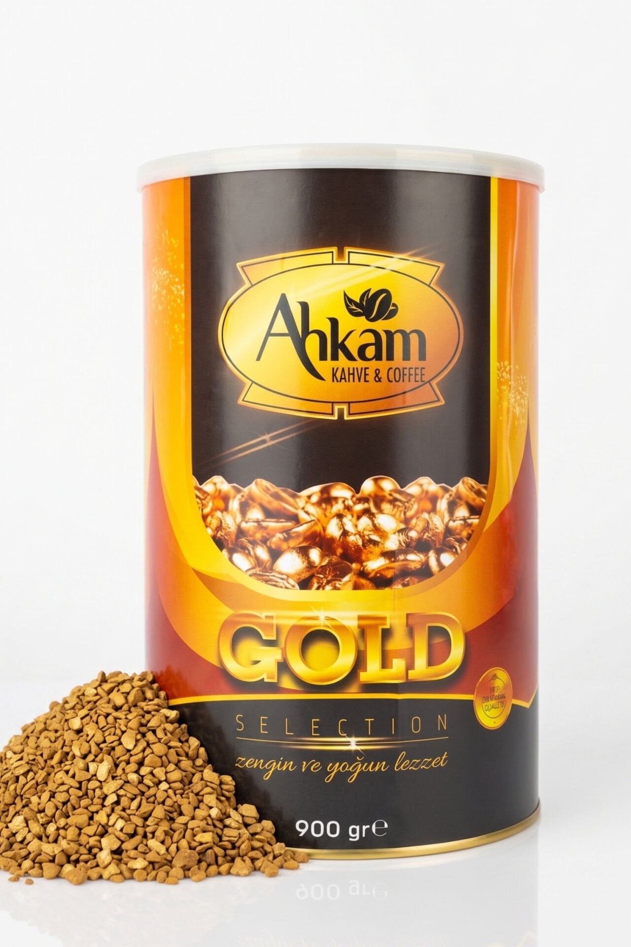 AHKAM GOLD HAZIR KAHVE 900 GR TENEKE SELECTION