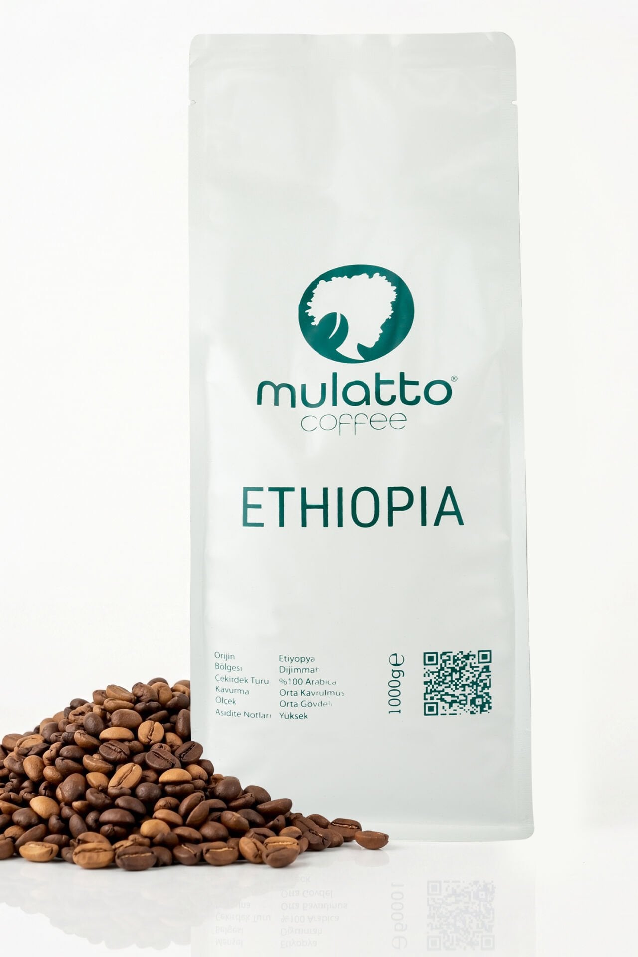 MULATTO ETHIOPIA ESPRESSO KAHVE ÇEKİRDEĞİ 1000 GR