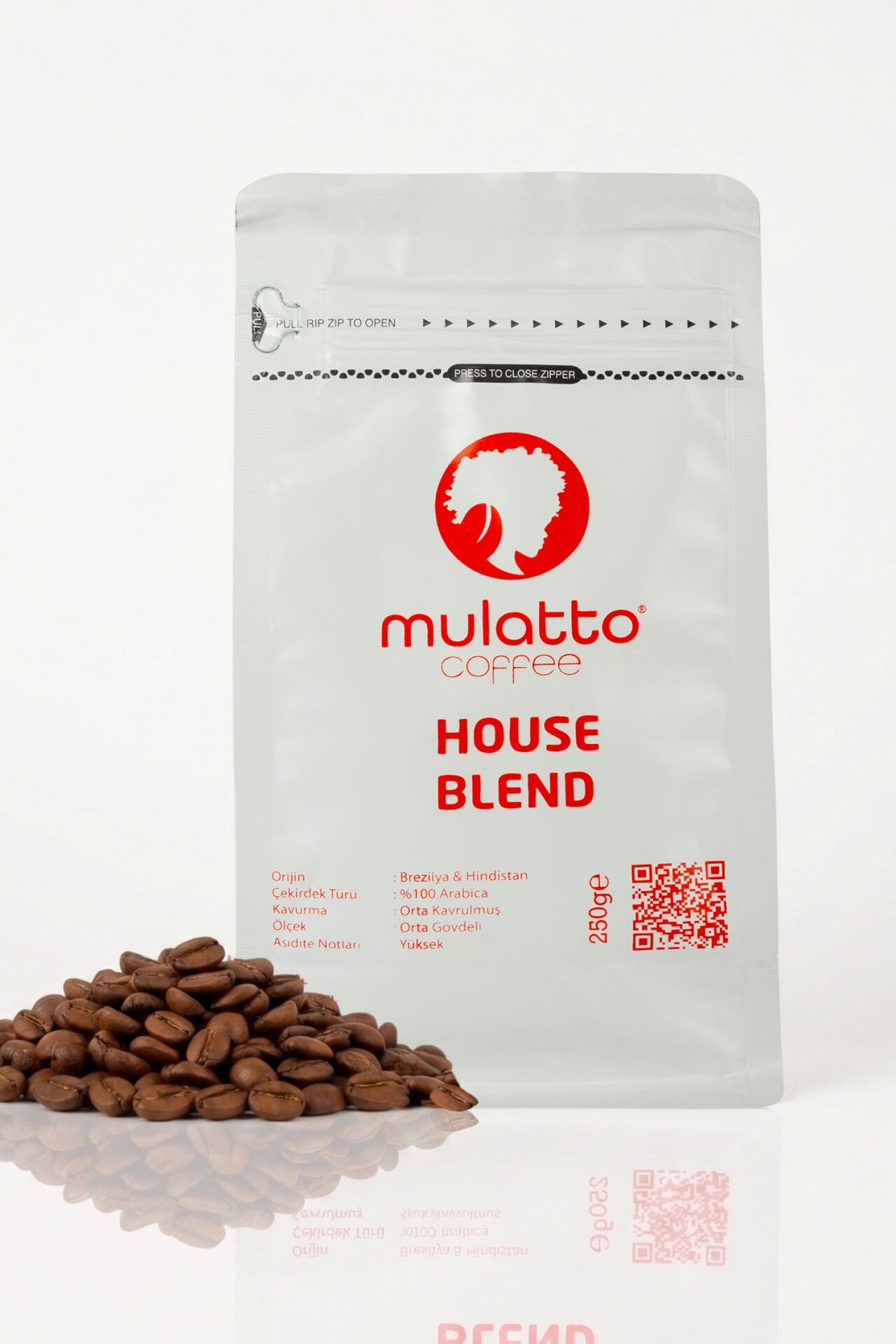 MULATTO HOUSE BLEND ESPRESSO KAHVE 250 GR